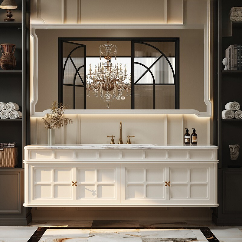 Luxury Skin Care - Dekorasi Kabinet Kamar Mandi Retro Perancis
