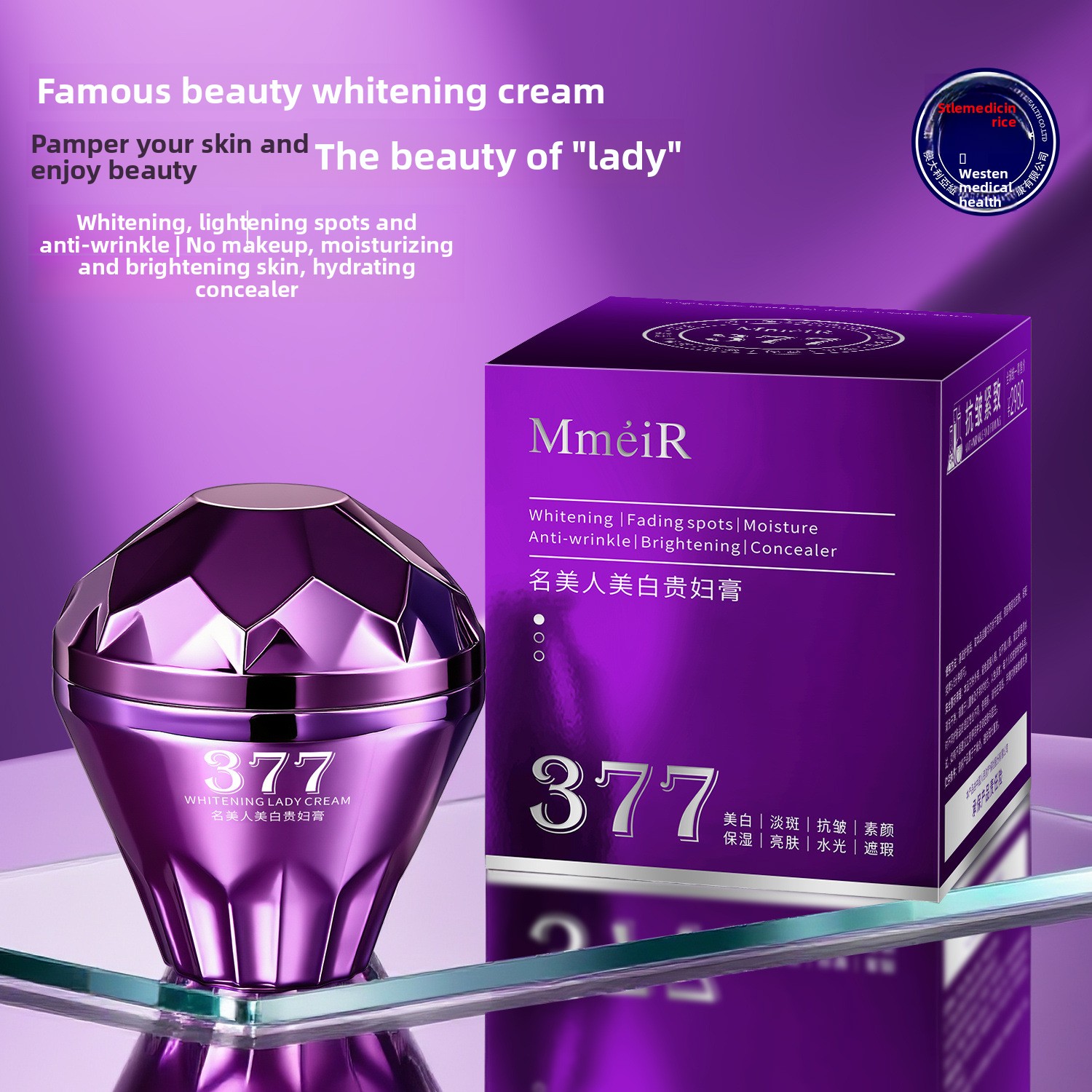 Krim Pemutih Mewah Krim Wajah  - Luxury Skincare Whitening Cream ulasan dan harga
