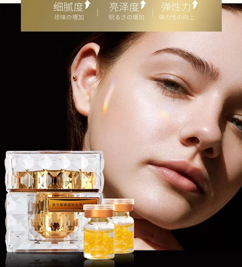 Set Perawatan Kaviar Mewah Lan - Luxury Skincare Whitening Cream ulasan dan harga