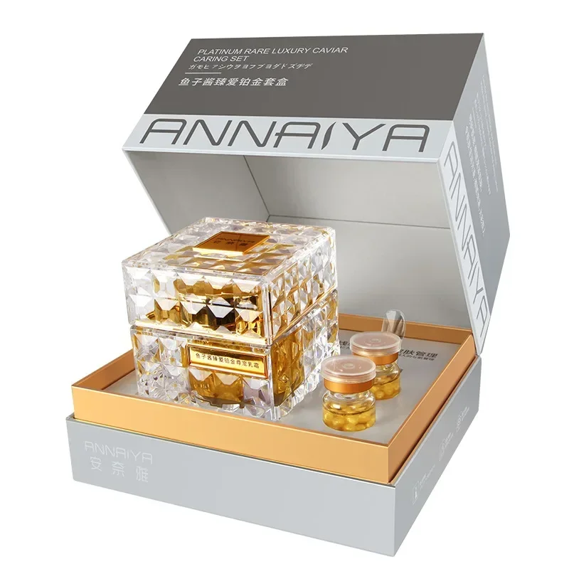 Set Perawatan Kaviar Mewah Lan - Luxury Skincare Whitening Cream ulasan dan harga