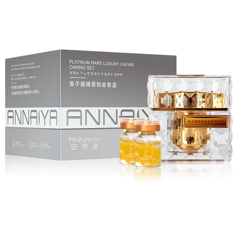 Set Perawatan Kaviar Mewah Lan - Luxury Skincare Whitening Cream ulasan dan harga