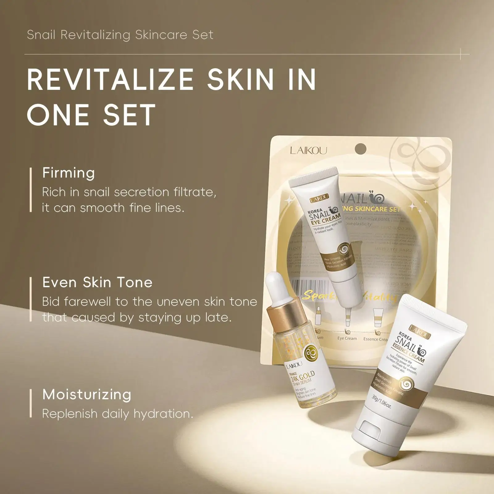 Serum Perawatan Kulit Emas 24K - Luxury Natural Skincare ulasan dan harga